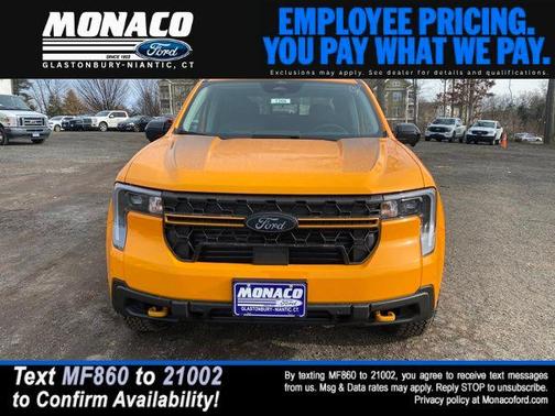 ORANGE FURY METALLIC TRI-COAT 2026 Ford Maverick Tremor