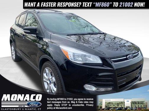 SHADOW BLACK 2016 Ford Escape Titanium