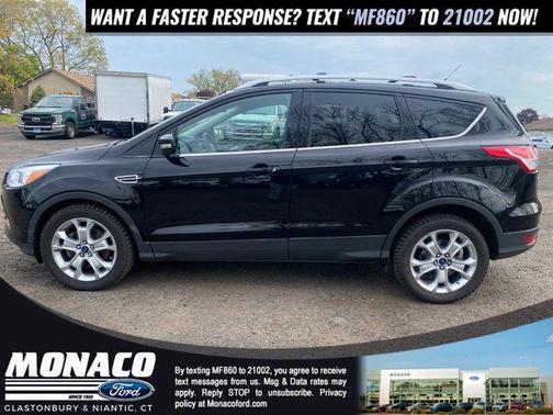 SHADOW BLACK 2016 Ford Escape Titanium