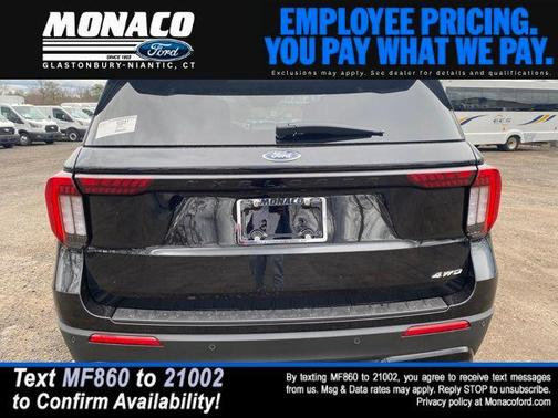 Agate Black Metallic 2026 Ford Explorer ST-Line