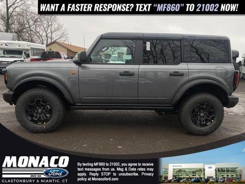 CARBONIZED GRAY METALLIC 2026 Ford Bronco Badlands