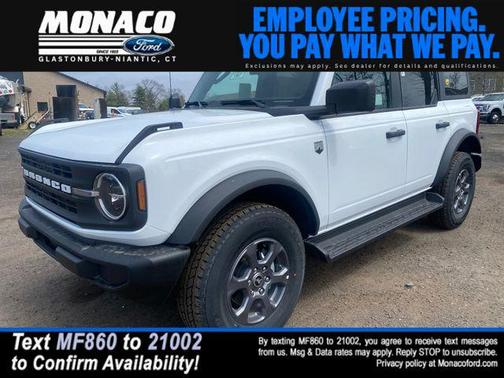 OXFORD WHITE 2026 Ford Bronco Big Bend