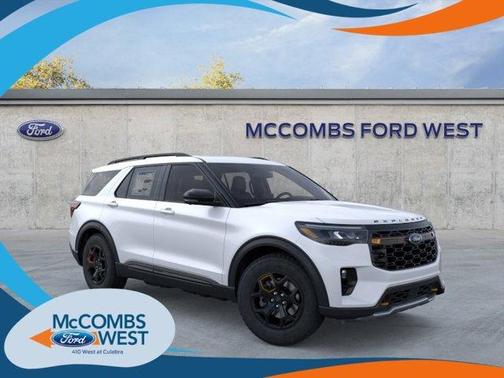 Star White 2026 Ford Explorer Tremor