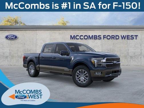 Antimatter Blue Metallic 2026 Ford F-150 King Ranch