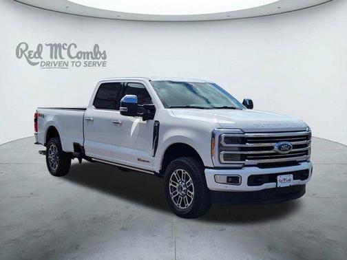Star White 2026 Ford F-350 Platinum