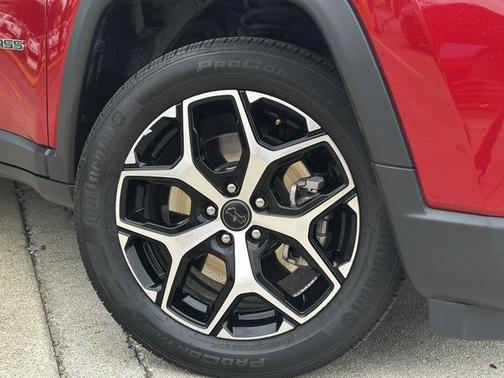 Red 2025 Jeep Compass Limited