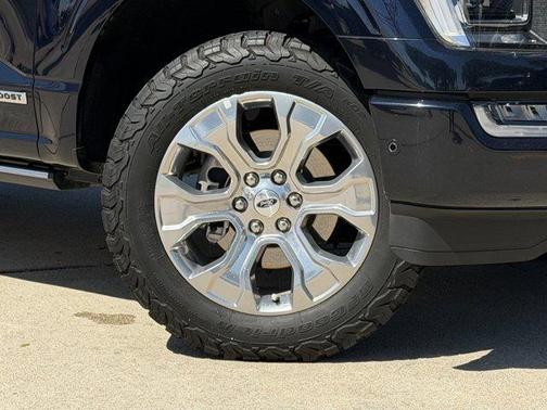Antimatter Blue Metallic 2023 Ford F-150 Platinum