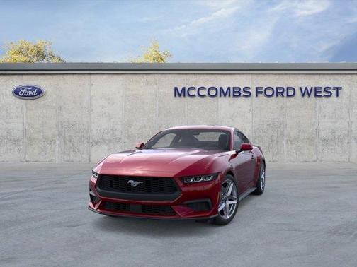 Molten 2025 Ford Mustang EcoBoost