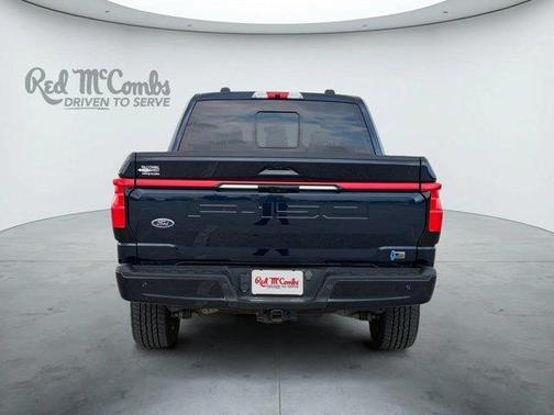 Antimatter Blue Metallic 2023 Ford F-150 Lightning LARIAT