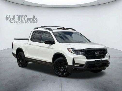 White 2025 Honda Ridgeline Black Edition