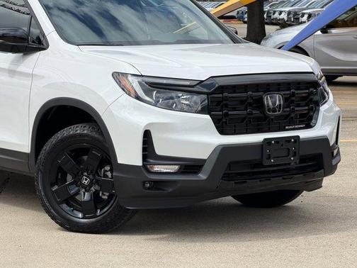 White 2025 Honda Ridgeline Black Edition