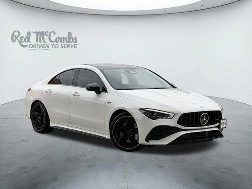 Polar White 2025 Mercedes-Benz AMG CLA 35 Base