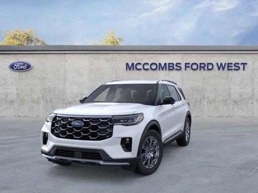 Star White 2026 Ford Explorer Platinum