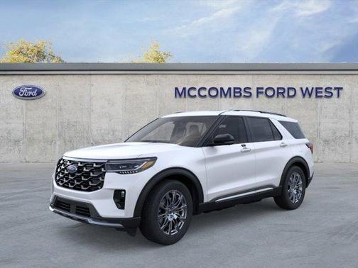 Star White 2026 Ford Explorer Platinum