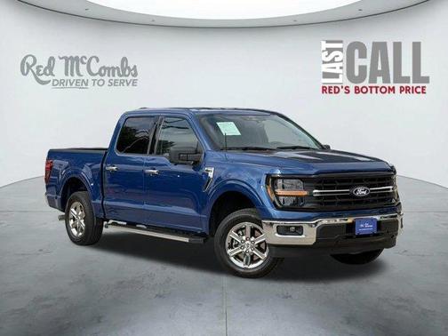 Atlas Blue Metallic 2024 Ford F-150 XLT