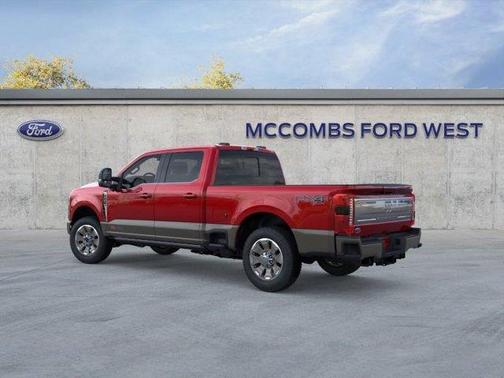 Ruby Red Metallic Tinted Clearcoat 2026 Ford F-250 King Ranch