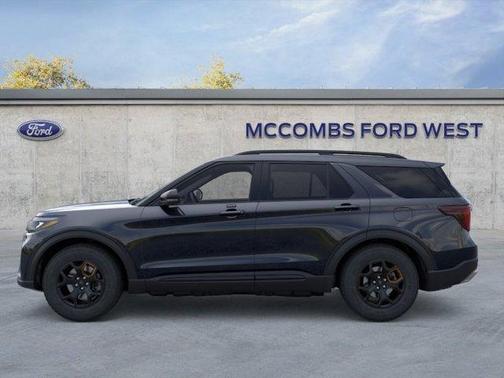 Agate Black Metallic 2026 Ford Explorer Tremor