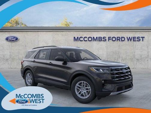 Agate Black Metallic 2026 Ford Explorer Active
