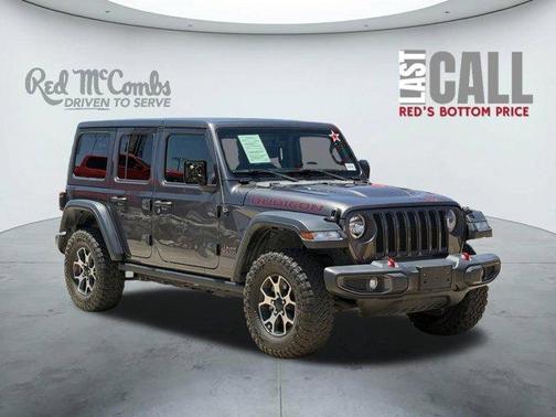 Granite Crystal Clearcoat Metallic 2021 Jeep Wrangler Unlimited Rubicon