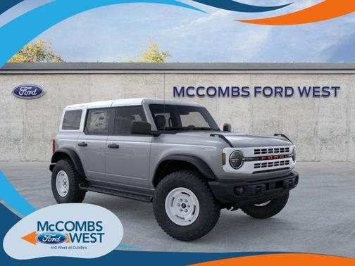 Avalanche Gray 2026 Ford Bronco Heritage Edition