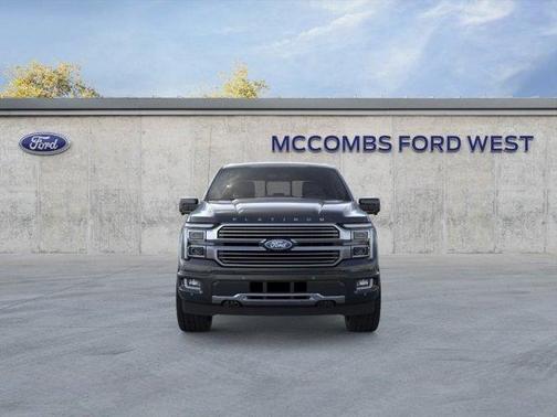 Agate Black Metallic 2025 Ford F-150 Platinum