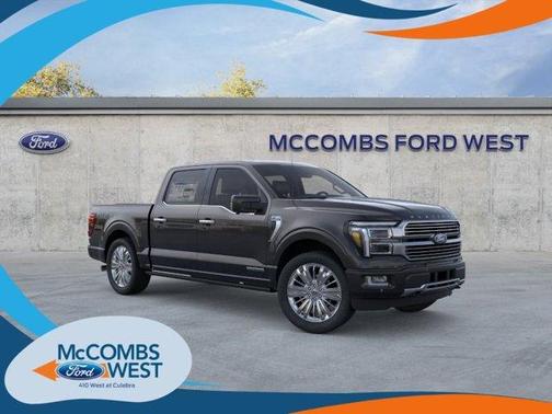 Agate Black Metallic 2025 Ford F-150 Platinum