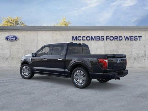 Agate Black Metallic 2025 Ford F-150 Platinum