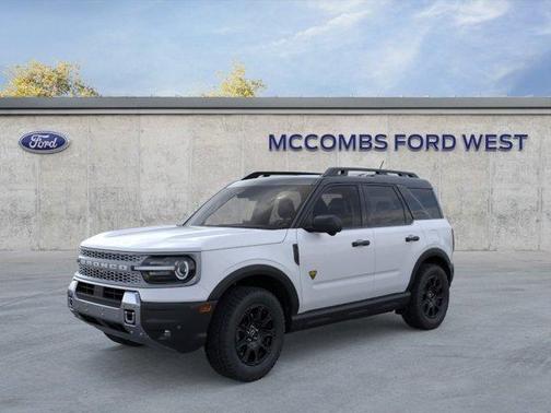 Space White Metallic 2026 Ford Bronco Sport Badlands