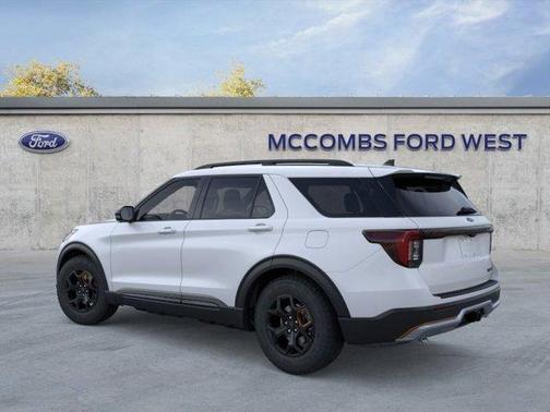 Space White Metallic 2026 Ford Explorer Tremor