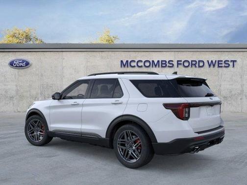 Space White Metallic 2026 Ford Explorer ST