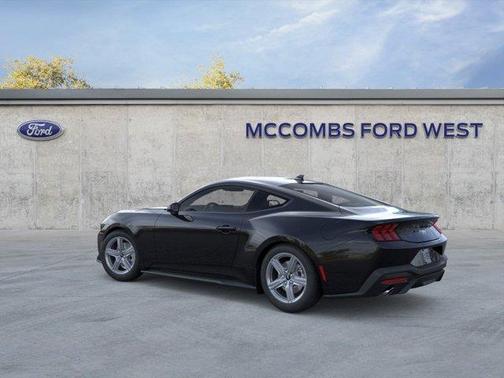Shadow Black 2026 Ford Mustang EcoBoost