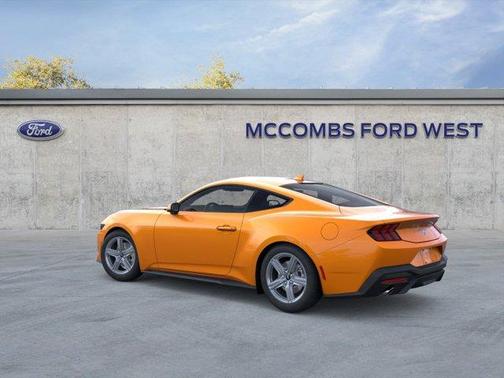 Orange Fury 2026 Ford Mustang EcoBoost