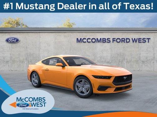 Orange Fury 2026 Ford Mustang EcoBoost