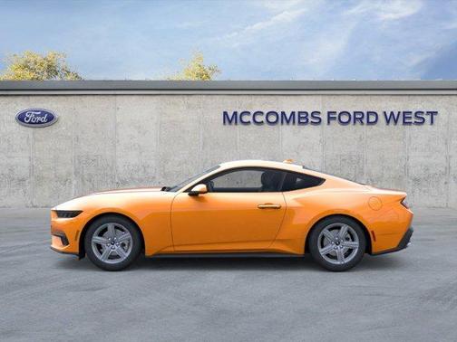 Orange Fury 2026 Ford Mustang EcoBoost