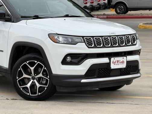 Bright White Clearcoat 2025 Jeep Compass Limited