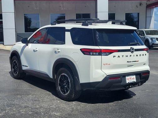 Glacier White 2025 Nissan Pathfinder Rock Creek