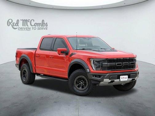 Orange Metallic 2023 Ford F-150 Raptor Truck