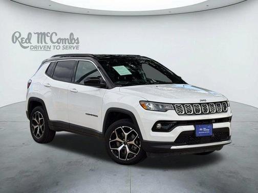 Bright White Clearcoat 2025 Jeep Compass Limited