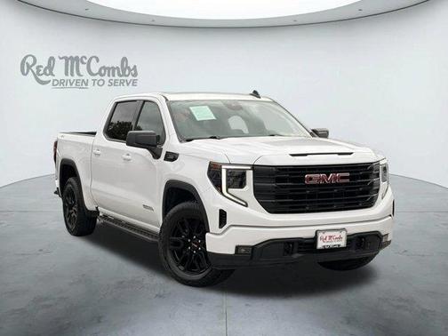 Summit White 2024 GMC Sierra 1500 Elevation