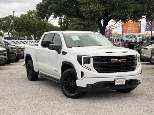 Summit White 2024 GMC Sierra 1500 Elevation