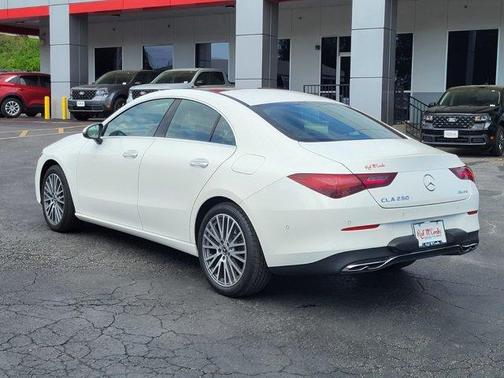 Polar White 2025 Mercedes-Benz CLA 250 Base 4MATIC