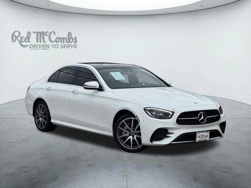 Polar White 2023 Mercedes-Benz E-Class E 450 4MATIC