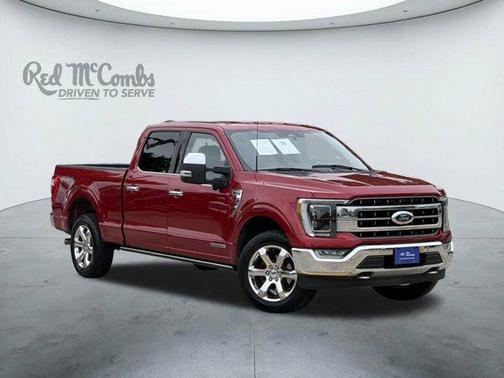 Rapid Red Metallic Tinted Clearcoat 2022 Ford F-150 Lariat