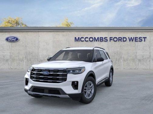 Star White 2025 Ford Explorer Active
