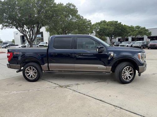 Antimatter Blue Metallic 2023 Ford F-150 King Ranch