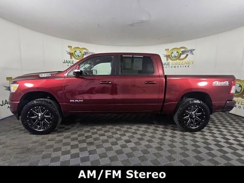 Delmonico Red Pearlcoat 2022 RAM 1500 Big Horn/Lone Star