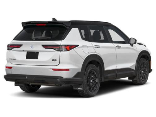 White Diamond With Black Roof 2026 Mitsubishi Outlander TRAIL EDITION S-AWC
