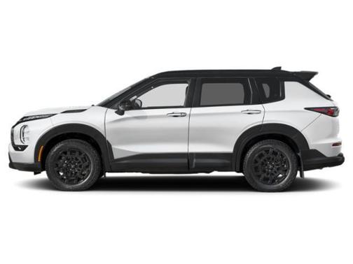 White Diamond With Black Roof 2026 Mitsubishi Outlander TRAIL EDITION S-AWC