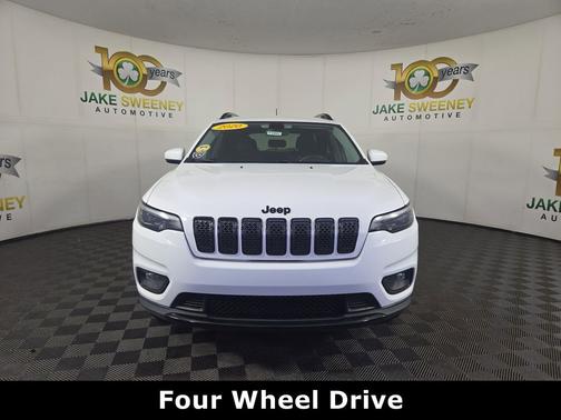 Bright White Clearcoat 2020 Jeep Cherokee Altitude
