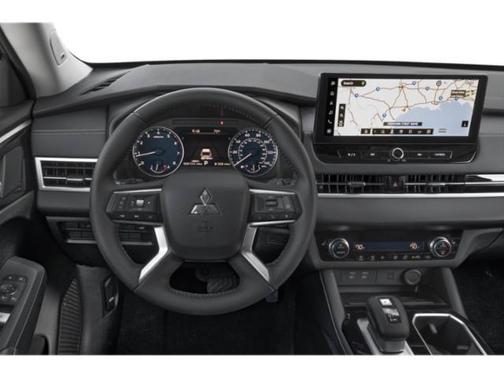 White Diamond With Black Roof 2026 Mitsubishi Outlander Trail Edition S-AWC
